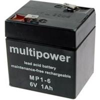 MULTIPOWER BLEI-AKKU MP1-6, 6V 1AH