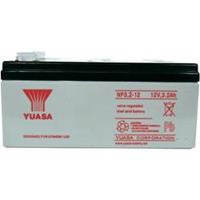 Yuasa NP3.2-12 NP3.2-12 Bleiakku 12V 3.2Ah Blei-Vlies (AGM) (B x H x T) 134 x 64 x 67mm Flachstecker A37693