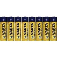 Varta Longlife LR06 AA batterij (penlite) Alkaline 2800 mAh 1.5 V 8 stuk(s)