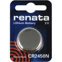 CR2450N Knoopcel Lithium 3 V 540 mAh Renata CR2450N 1 stuk(s)