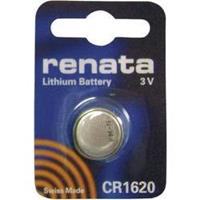 CR1620 Knoopcel Lithium 3 V 68 mAh Renata CR1620 1 stuk(s)