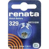 Renata SR731 Knopfzelle 329 Silberoxid 37 mAh 1.55V 1St.