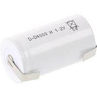 Mexcel D4000H Spezial-Akku Mono (D) hochtemperaturfähig, U-Lötfahne, Flat-Top NiCd 1.2V 4000 mAh W071591