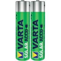 Oplaadbare AAA batterij (potlood) Varta Solar HR03 NiMH 550 mAh 1.2 V 2 stuk(s)