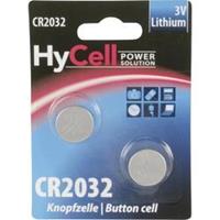 CR2032 Knoopcel Lithium 3 V 200 mAh HyCell CR 2032 2 stuk(s)