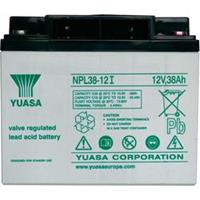 Yuasa NPL38-12 YUANPL38/12 Bleiakku 12V 38Ah Blei-Vlies (AGM) (B x H x T) 197 x 170 x 165mm M5-Schra A37650