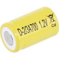 Mexcel D-2/3A700 Speciale oplaadbare batterij 2/3 A Flat-top NiCd 1.2 V 700 mAh