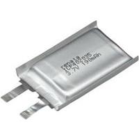 renata ICP402035 Spezial-Akku Prismatisch Flachstecker LiPo 3.7V 195 mAh