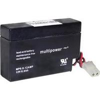 Multipower MP0,8-12-AMP A9709 Bleiakku 12V 0.8Ah Blei-Vlies (AGM) (B x H x T) 96 x 62 x 25mm AMP-Buc Y897181