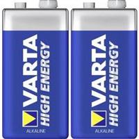 Varta Longlife Power 6LR61 9V batterij (blok) Alkaline 580 mAh 9 V 2 stuk(s)