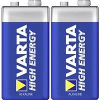 Varta Longlife Power 6LR61 9V batterij (blok) Alkaline 580 mAh 9 V 2 stuk(s)