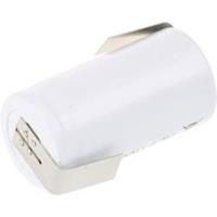 mexcel -SC1500H Spezial-Akku Sub-C hochtemperaturfähig, Z-Lötfahne, Flat-Top NiCd 1.2V 1500 mAh