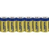 C batterij (baby) Varta Longlife LR14 Alkaline 1.5 V 7600 mAh 6 stuk(s)