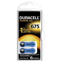 Duracelllllllllllllllllllllllllllllllllllllllllllllllllllllllllllllllll Gehoorapparaat Batterijen 675 - 6 Stuks