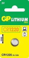 GP Batteries Knoopcel CR1220 lituim 3V