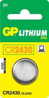 gpbatteries GP Batteries CR2430 Knopfzelle CR 2430 Lithium 300 mAh 3V 1St. S161461