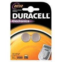 Duracell Knoopcel Batterij, 2032, Niet Oplaadbaar, 2 Stuks