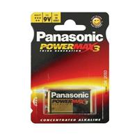 Panasonic Alkali-Batterie, E-Block, 9V PANASONIC Pro Power