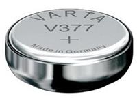 VARTA Silber-Oxid Uhrenzelle, V377 (SR66), 1,55 Volt, 27 mAh