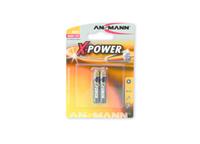 ANSMANN Alkaline Batterie , X-POWER,  AAAA, 2er Blister