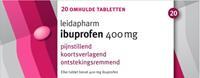 Leidapharm Ibuprofen 400mg Tabletten 20st