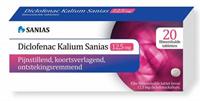 Sanias Diclofenac Kalium 12.5mg 20st