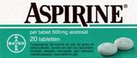 Aspirine Tabletten 500mg