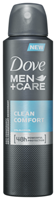 Dove MEN + CARE Deodorant CLEAN COMFORT, 150 ml Spray