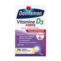 Davitamon D3 Forte Smelttabletten 75st