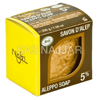 Aleppo | Najel Aleppo Zeep Laurelolie (5%) Biologisch