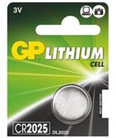 gpbatteries CR2025 Knoopcel Lithium 3 V 160 mAh GP Batteries CR2025 5 stuk(s)