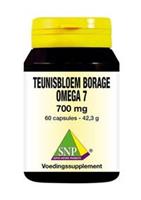 Snp Teunisbloem And Borage Omega 7 700 Mg Capsules