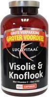 Lucovitaal Visolie & Knoflook - 480 Capsules