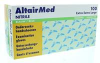 Altairmed Nitrile handschoenen ongepoederd blauw XXL 100 stuks