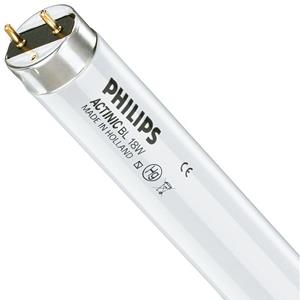 Philips TPX18-24 Actinic UVA 18W T8 UV-buis UV-insectenvanger Fitting G13 1 stuk(s)