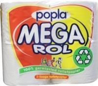 Popla Toiletpapier jumborol 400 vel 4rol