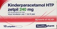 Healthypharm Paracetamol zetpil 240mg 10zp