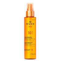 Nuxe Sun- Tanning Oil Face and Body 150 ml - SPF 10