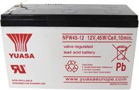 Yuasa NPW45-12 NP45W/12 Bleiakku 12V 8.5Ah Blei-Vlies (AGM) (B x H x T) 151 x 97.5 x 65mm Flachsteck S221091