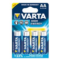 Setje van 4 x AA Varta alkaline batterijen - LongLife Power - 4906