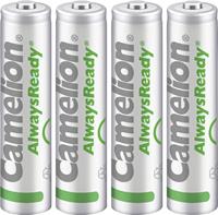 Oplaadbare AAA batterij (potlood) Camelion AlwaysReady Solar NiMH 600 mAh 1.2 V 4 stuk(s)