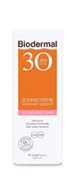 Biodermal Zonnecreme Gezicht Gevoelige Huid SPF30