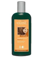 Logona Kleurshampoo bruin zwart bio hazelnoot 250ml