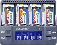 Voltcraft P9-4 NiCd, NiMH, LiIon 9V Block 9V-Block-Ladegerät