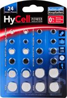 Knopfzelle HYCELL, Set-24-teilig