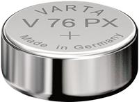 V76PX Knoopcel Zilveroxide 1.55 V 145 mAh Varta Electronics SR44 1 stuk(s)