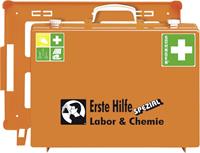 Erste-Hilfe-Koffer Labor & Chemie DIN 13 157 + Erweiterungen 400 x 300 x 150 Orange