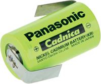 Panasonic Sub-C ZLF Spezial-Akku Sub-C Z-Lötfahne NiCd 1.2V 1700 mAh A39425