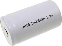 Mexcel D-D4000H Spezial-Akku Mono (D) hochtemperaturfähig, Flat-Top NiCd 1.2V 4000 mAh W071911