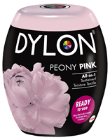 Dylon Wasmachine Textielverf Pods - Peony Pink 350g